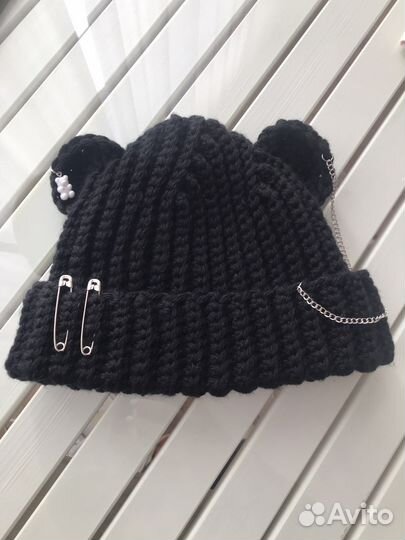 Шапка с ушками