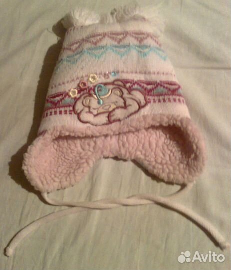 Шапки детские, варежки