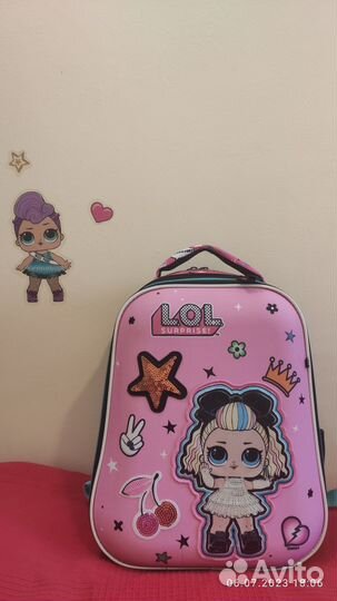 Ранец школьный для девочки LOL surprise