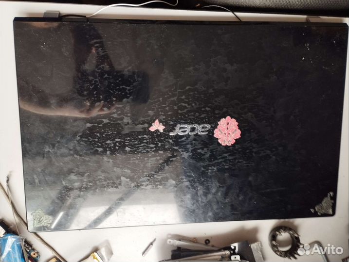 Крышка матрицы acer v3-771g v3-771 v3-731