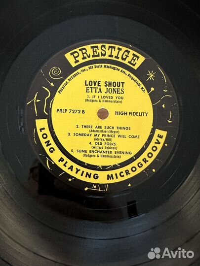 Etta Jones – Love Shout, Prestige, NM