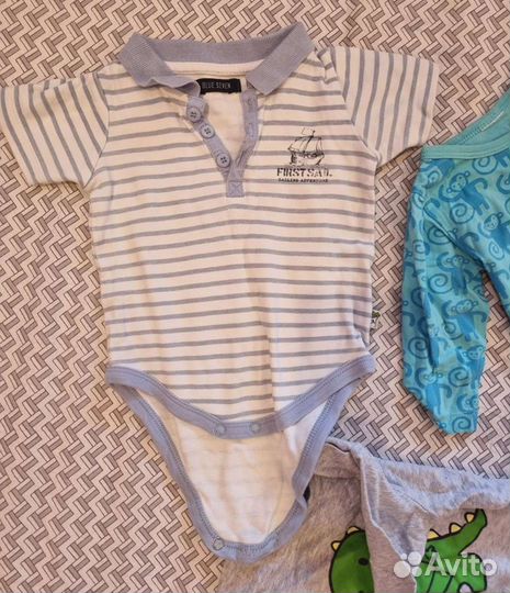 Вещи пакетом для мальчика 54-60