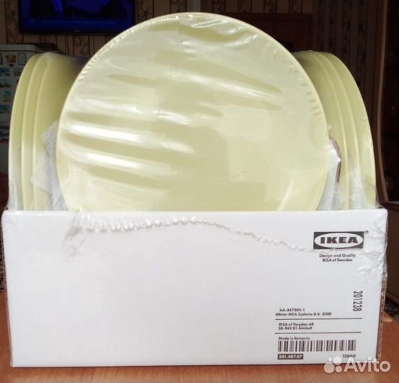Набор посуды IKEA Фэргрик, новый
