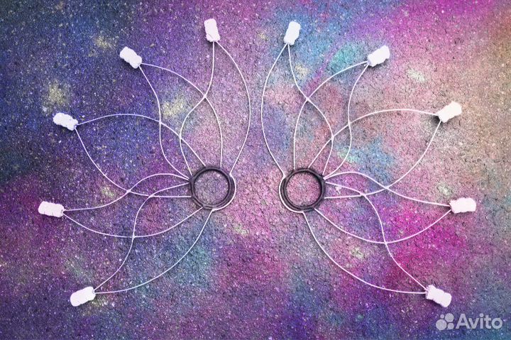 Реквизит для фаершоу огненные веера