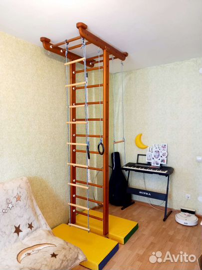 Детская шведская стенка деревянная