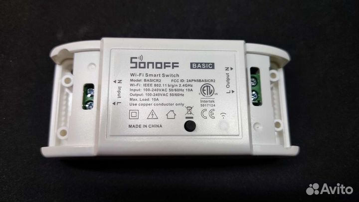 Дистанционно управляемое реле Sonoff Basic