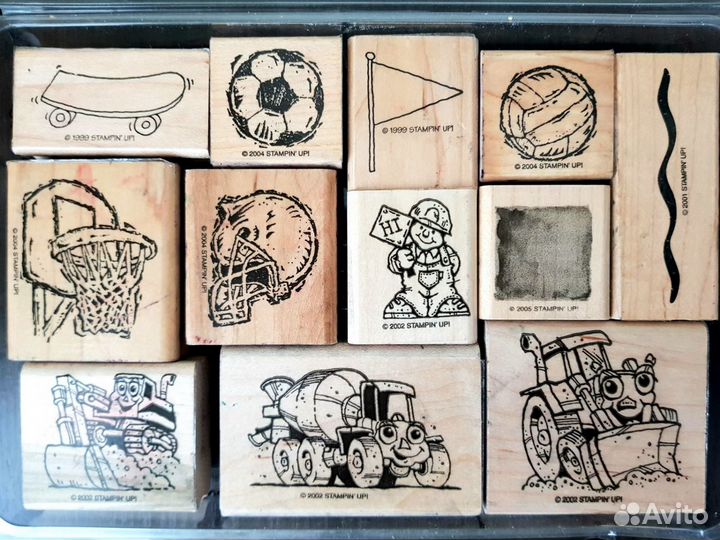 Набор штампов для скрапбукинга