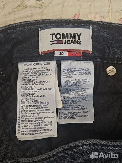 Tommy hilfiger джинсы