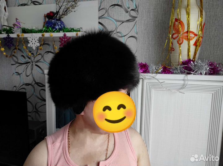 Шапка женская песцовая