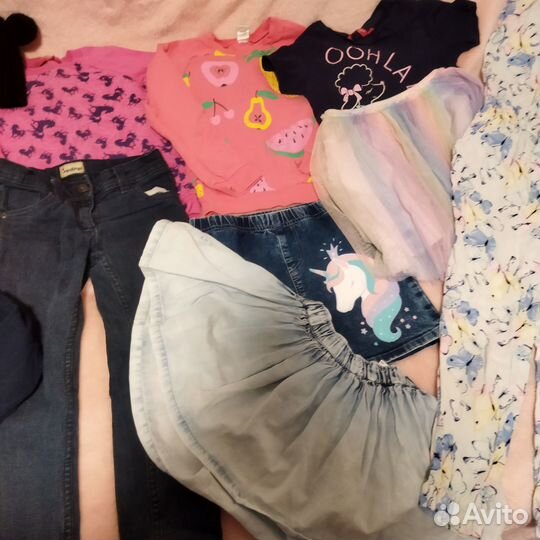 Вещи пакетом на девочку 104