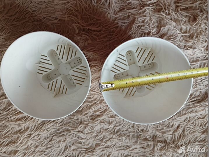 Горшки для цветов 2 шт