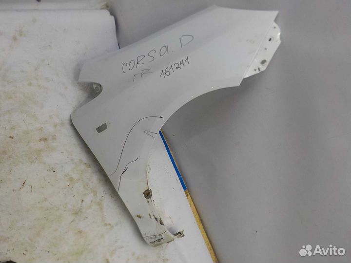 Крыло переднее правое Opel Corsa D