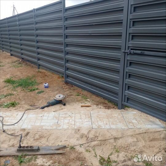 Забор под ключ