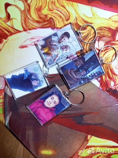 Магнит, брелок с фото