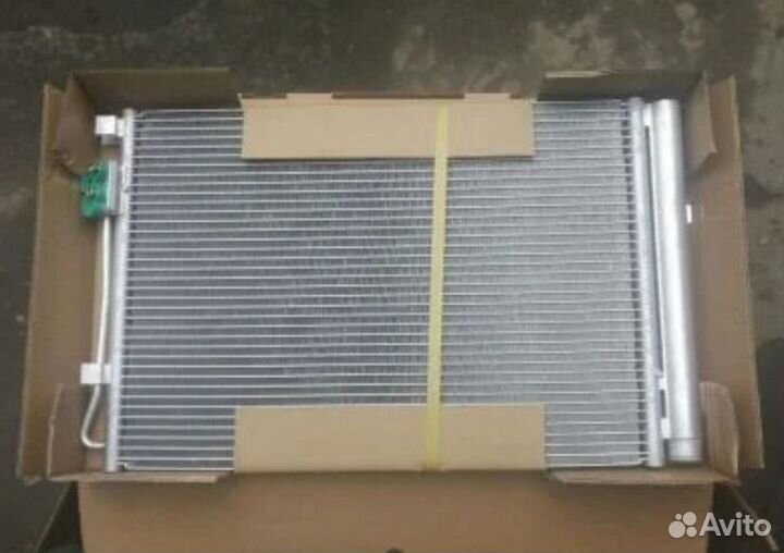 Радиатор кондиционера киа рио 3