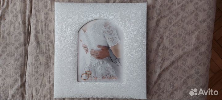 Свадебный фотоальбом комбинированный