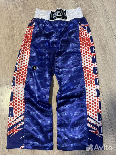 Штаны для кикбоксинга 134 GreenHill новые