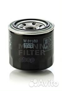 Фильтр масляный Hyundai/Mann/ W81180 mann-filter