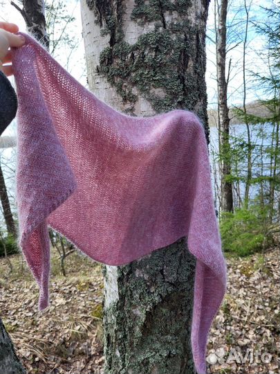 Вязаная косынка на заказ