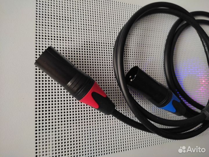 Балансные кабели пара Canare XLR-XLR