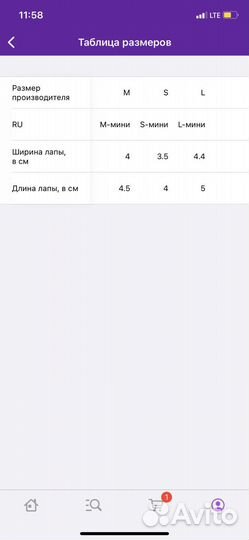 Обувь для собак новая