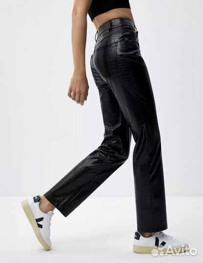 Брюки кожаные sela