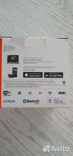 Экшн камера sony hdr as50