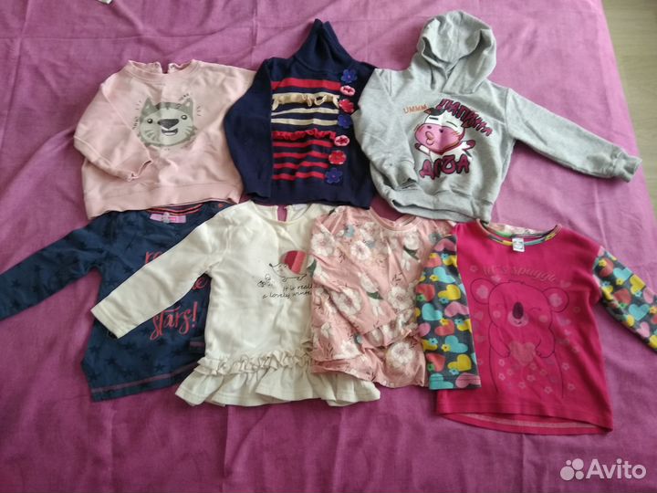 Вещи пакетом на девочку 2 года