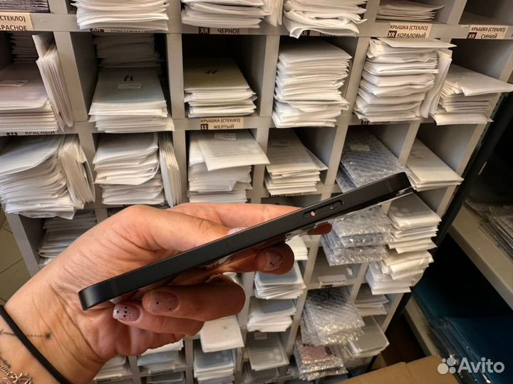 Корпус iPhone 12 черный (Арт.14183)