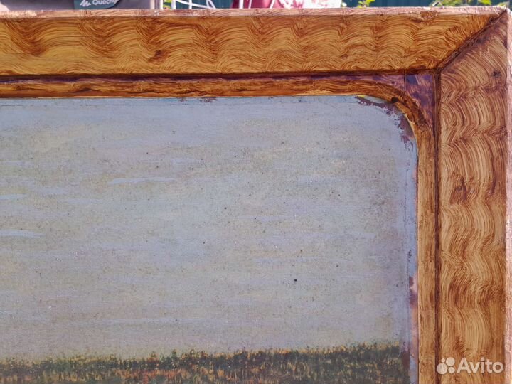 Старинная картина времен СССР