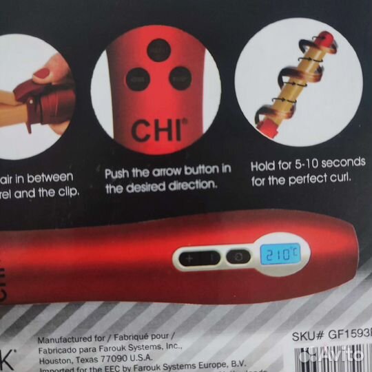 Плойка CHI с датчиком температуры