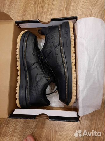 Кроссовки Nike air force 1 07 кожаные