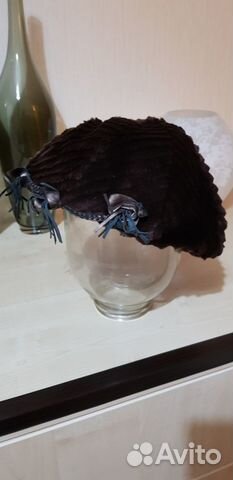 Берет из стиженной норки