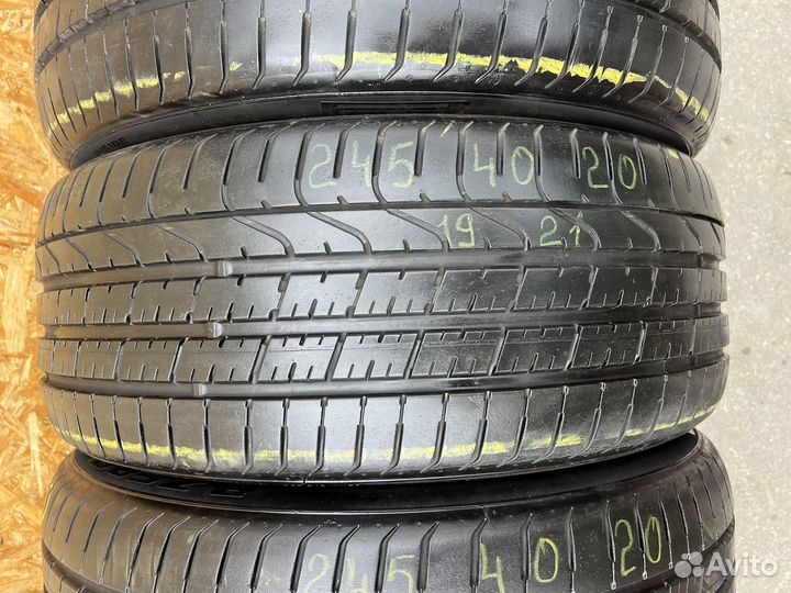 Pirelli P Zero 275/35 R20 и 245/40 R20