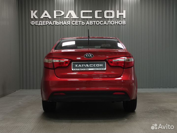 Kia Rio 1.6 МТ, 2013, 190 186 км