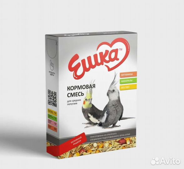 Корм для попугаев Ешкаво оптом