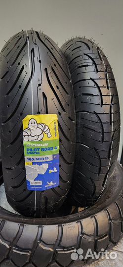 Michelin Pilot Road 4 Scooter 160/60-15 120/70-15