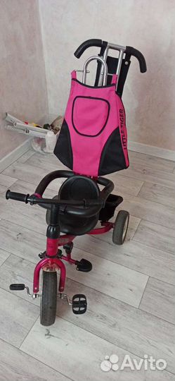 Детский велосипед бу с родительской ручкой