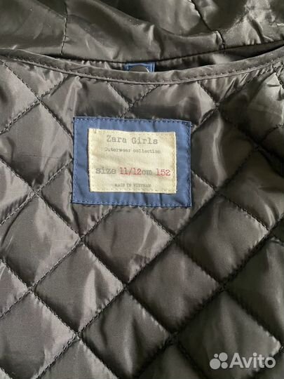 Куртка Парка ветровка девочки Zara 152 см