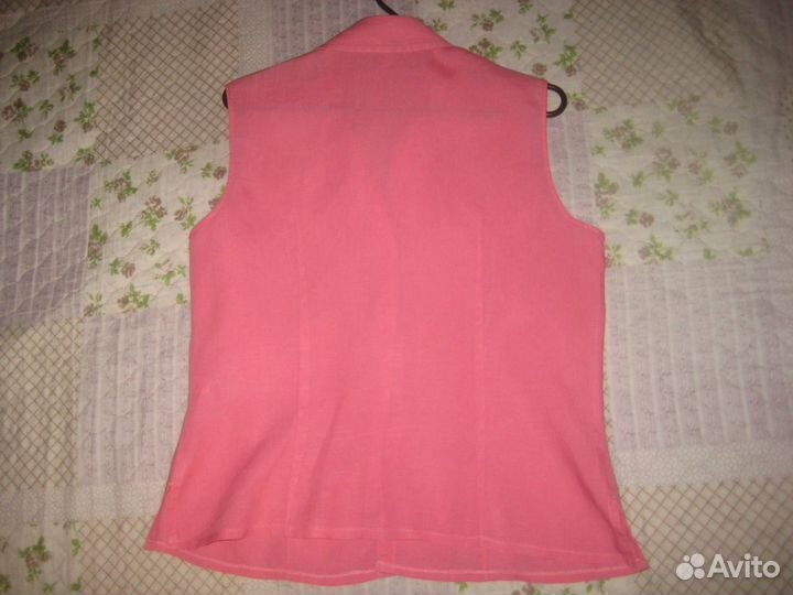 Новая льняная блуза Marks&Spencer Англия р. 48