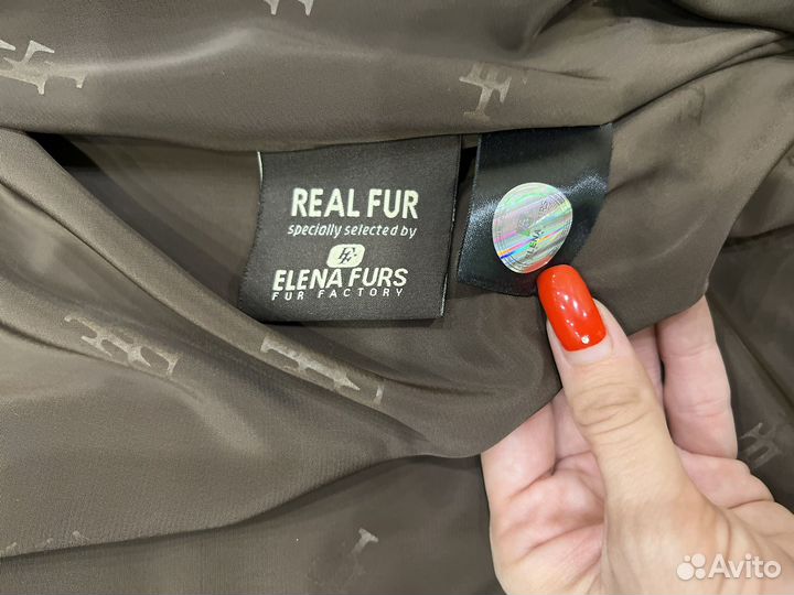 Норковая шуба elena furs