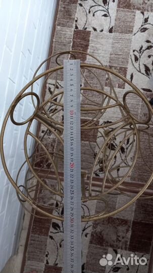 Подставка для цветов напольная металлическая