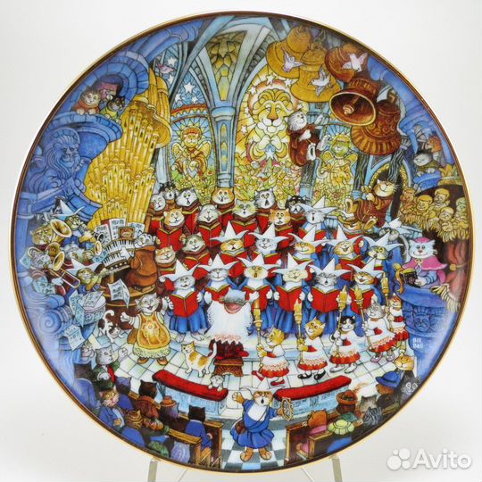 Тарелки Билл Белл Кошачий Монастырь