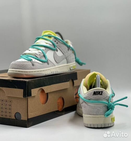 Кроссовки Nike Dunk Low & Off White