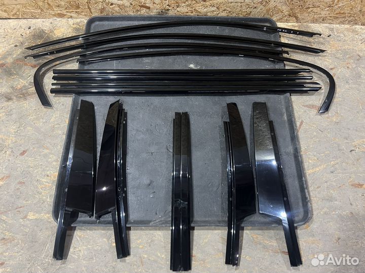 Молдинги кузова Shadow line BMW F10