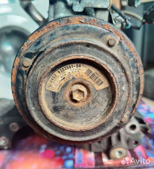 Компрессор кондиционера BMW X5