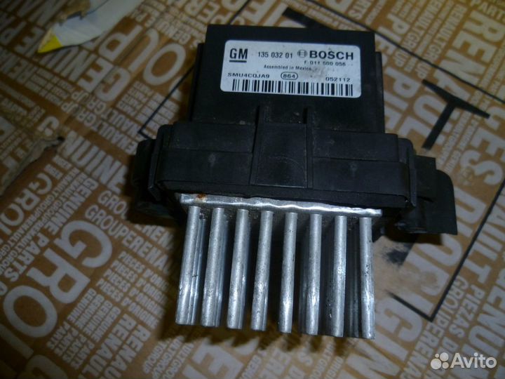 13503201 Резистор отопителя GM