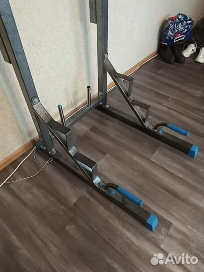 Турник брусья напольный