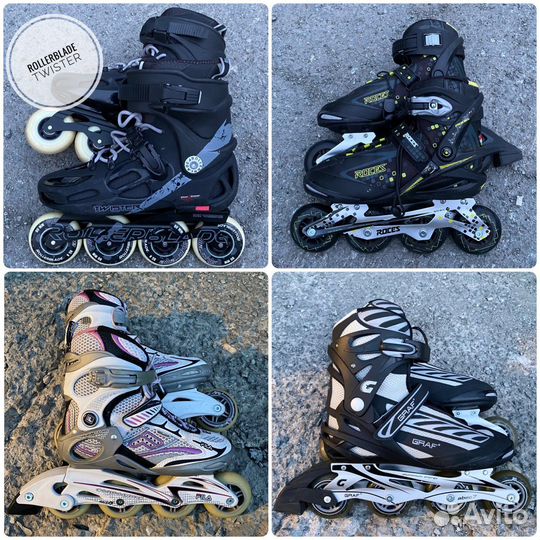 Ролики Rollerblade Roces Fila / лыжероллеры