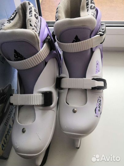 Коньки раздвижные р.37-40